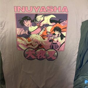 Inuyasha Graphic Tee - Pink